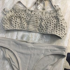 Aerie Nude Bikini Set